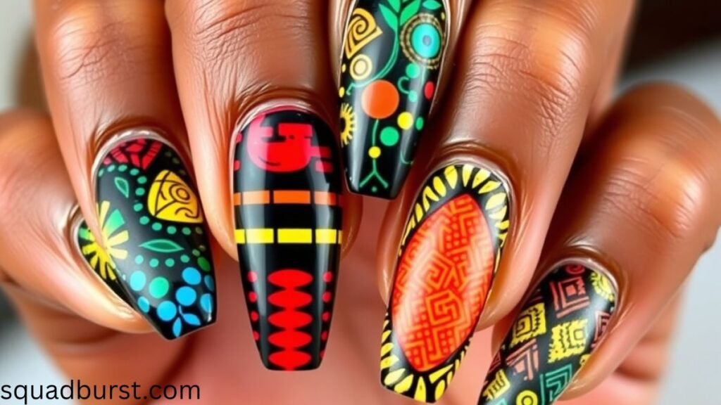 26 African Nail Designs for a Bold New Look: Celebrate Culture Through Stunning Nail Art