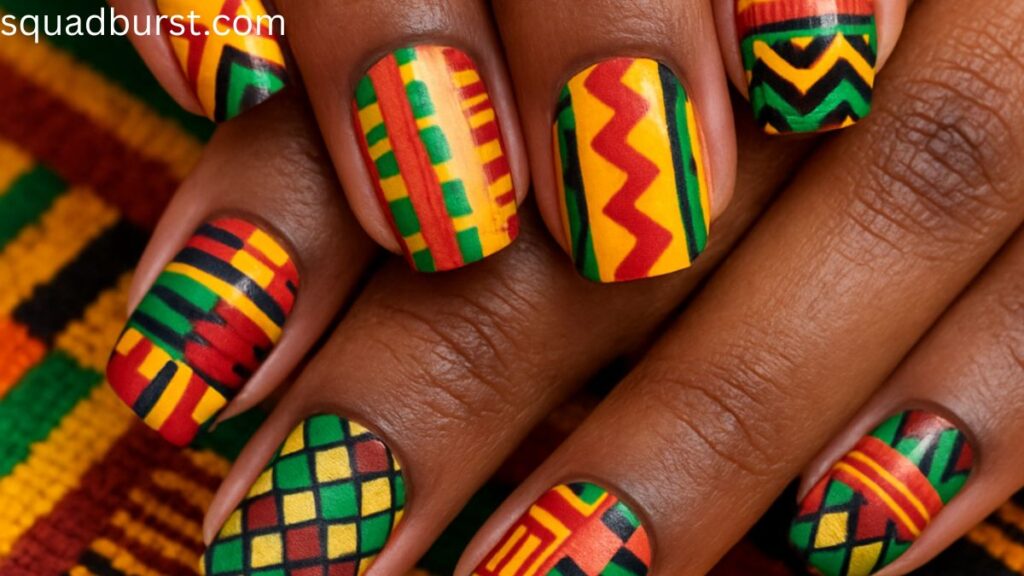 26 African Nail Designs for a Bold New Look: Celebrate Culture Through Stunning Nail Art
