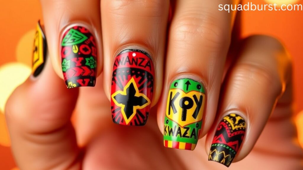 26 African Nail Designs for a Bold New Look: Celebrate Culture Through Stunning Nail Art