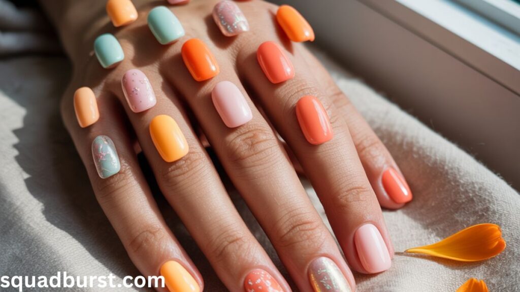 26 Pastel Orange Nail Designs for Every Season