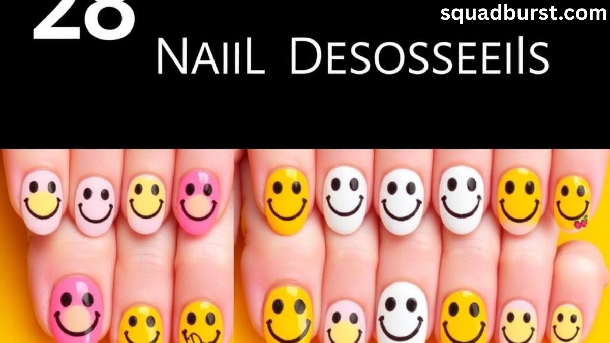 28 Nail Designs Smiley Face That You’ll Love to Try