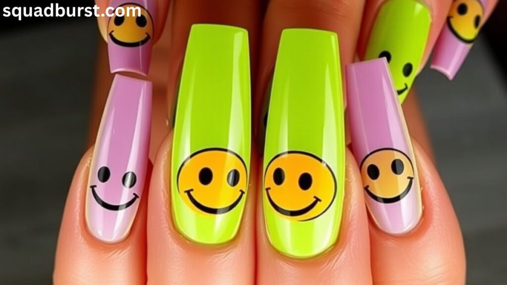 28 Nail Designs Smiley Face That You’ll Love to Try