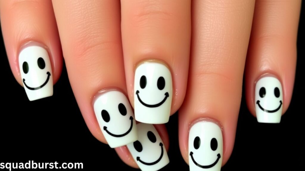 28 Nail Designs Smiley Face That You’ll Love to Try