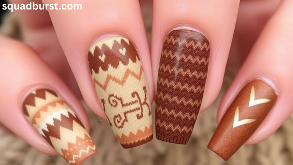 Beyond Basic: 31 Coziest Sweater Nail Designs for the Winter!