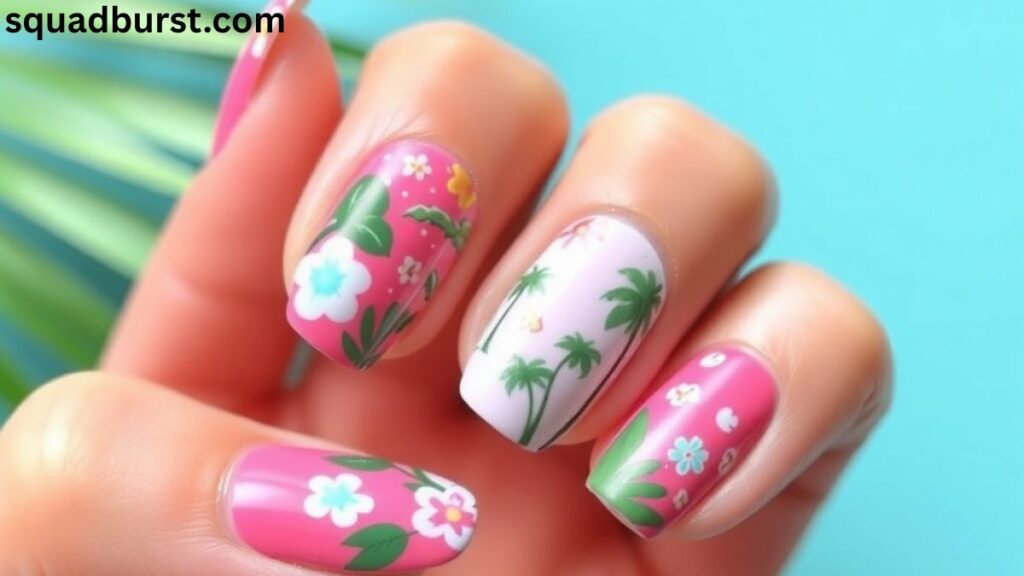 24 Mesmerizing Little Mermaid Nails Designs to Make a Splash