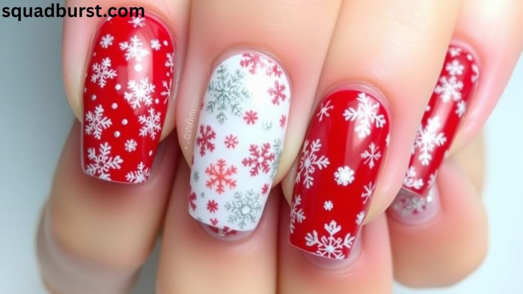 28 Candy Cane-Inspired Red and White Christmas Nail Designs to Love and Wear!
