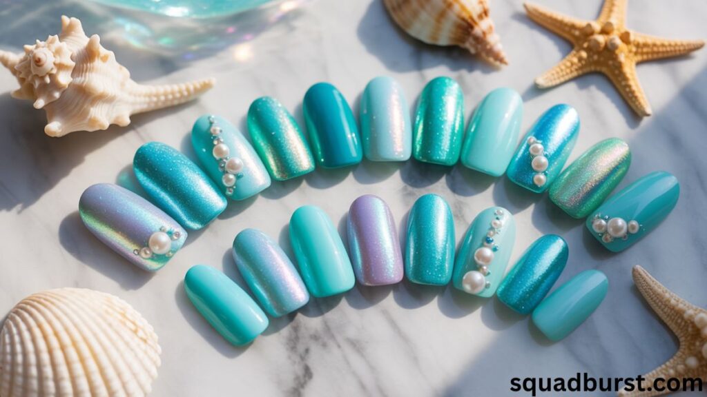 31 Gorgeous Mermaid Nails Ideas for Summer