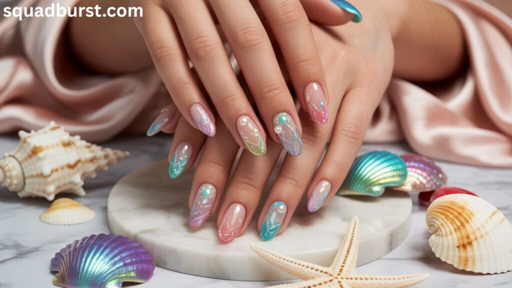 31 Gorgeous Mermaid Nails Ideas for Summer