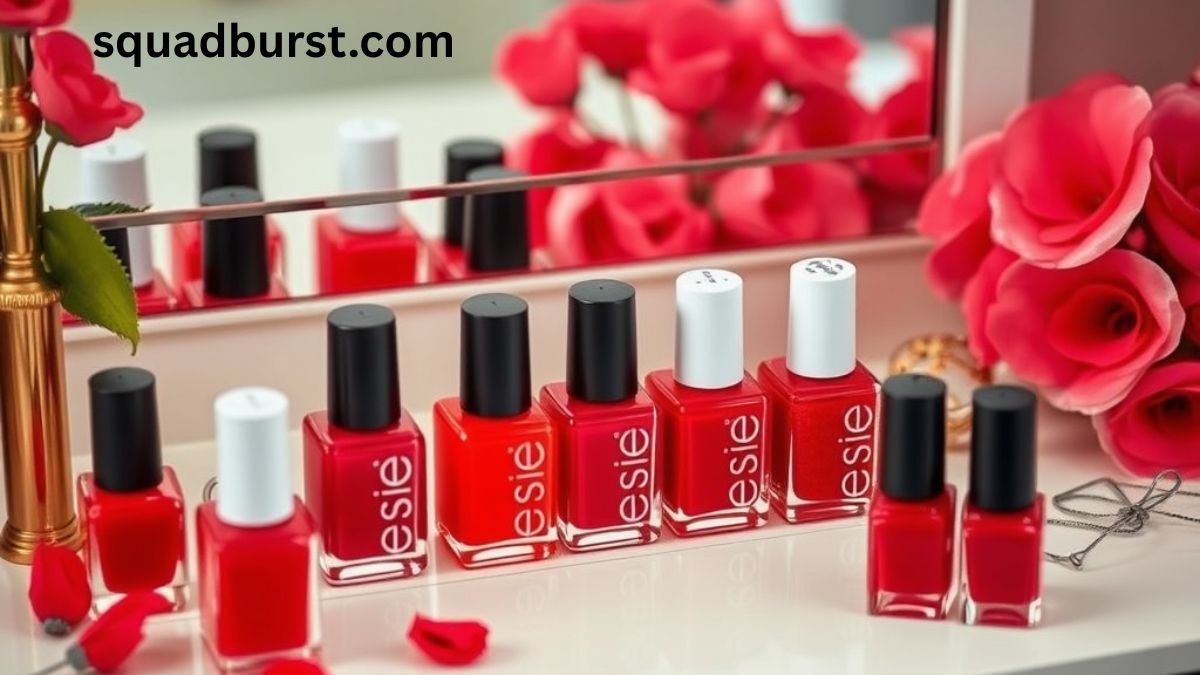 Best Red Essie Nail Polish Collection for a Bold New Look