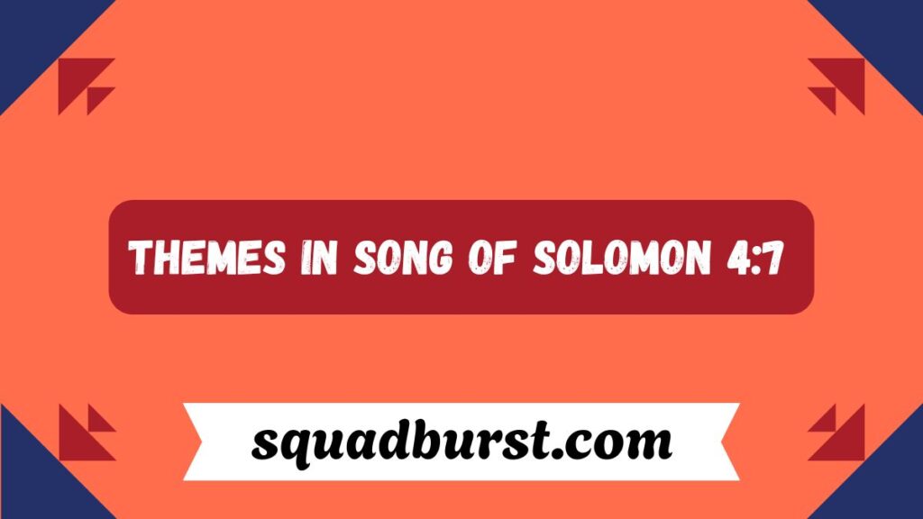 Understanding the Beauty of Song of Solomon 4:7