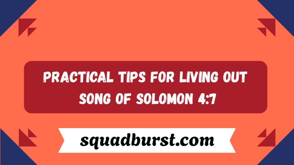 Understanding the Beauty of Song of Solomon 4:7