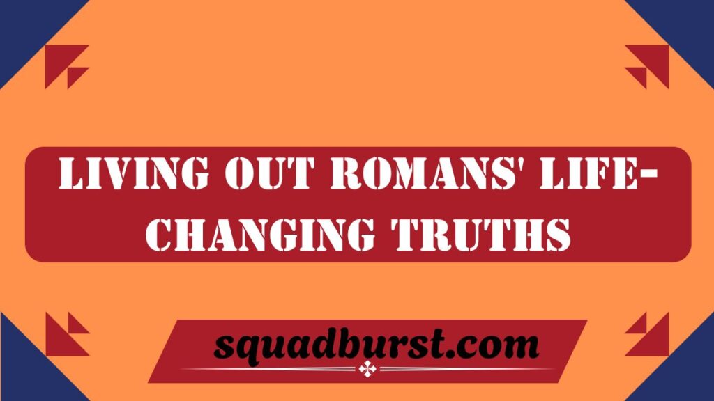 The Best Verses from the Book of Romans
