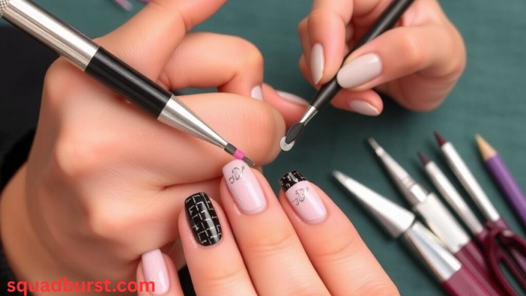 Welcoming the Season in Style: 31 Christmas Wreath Nail Designs!