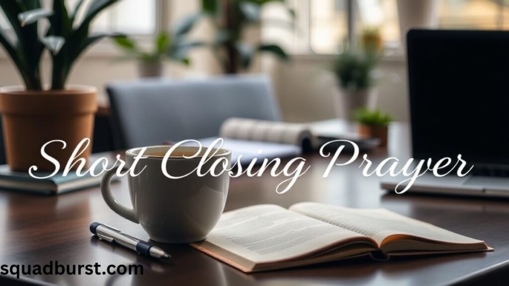 Powerful Short Closing Prayer For Meeting
